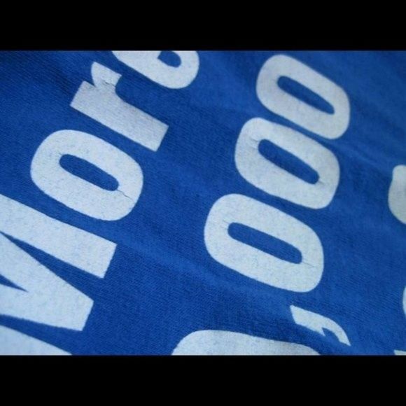 More Than 10k Ways To Save Low Price Tags Medium Blue Kroger Work T- Shirt Tee - Picture 7 of 11